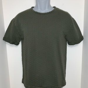 Zara man textured T-shirt